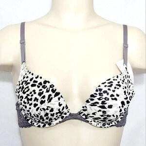 34A Maidenform One Fabulous Fit Embellished‎ PushUp Bra